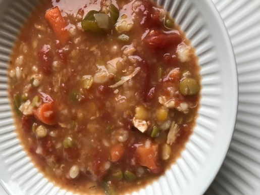 Hearty Tomato Grain Soup