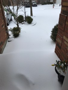 Snow in April 2018